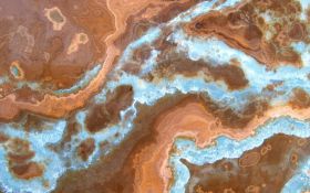 Blue Brown Onyx