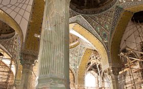 1000 years old mosque in Qom