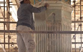 1000 years old mosque in Qom
