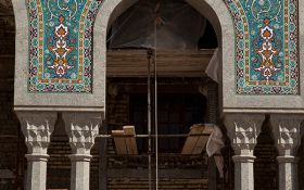 1000 years old mosque in Qom